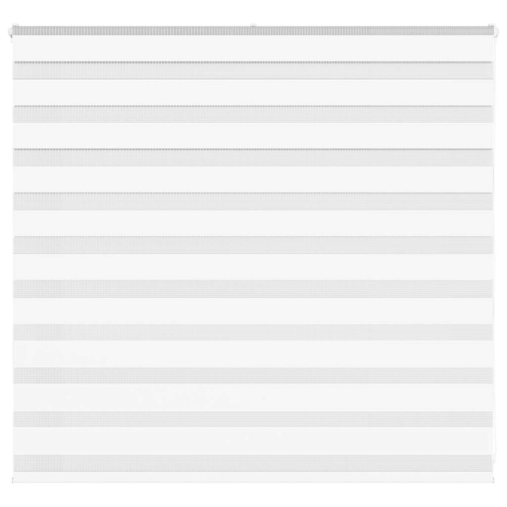 Vidaxl zebra blind 160x100 cm stofbreedte 155,9 cm polyester wit