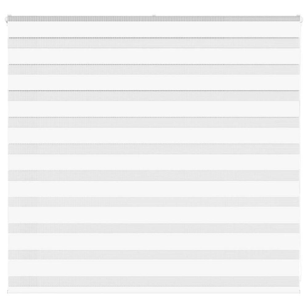Vidaxl zebra blind 165x100 cm stofbreedte 160,9 cm polyester wit
