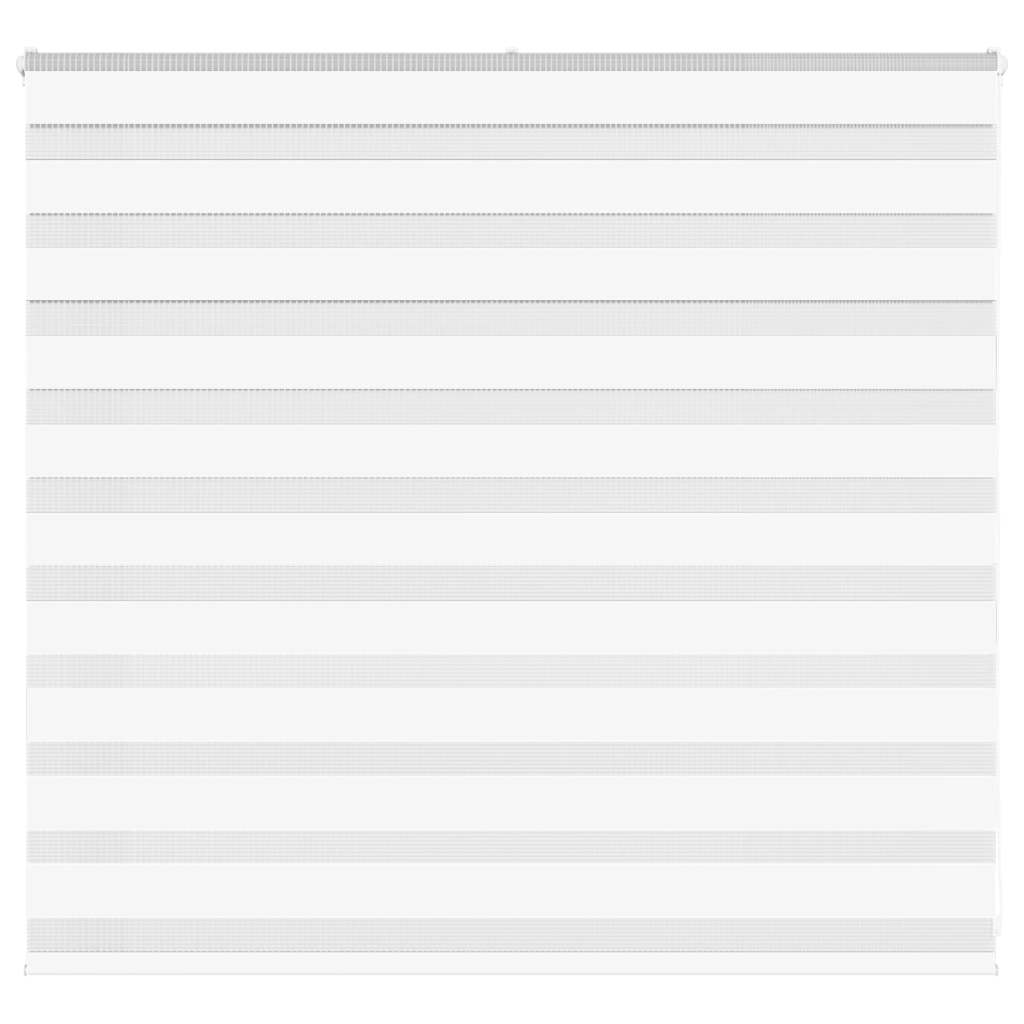 Vidaxl zebra blind 165x100 cm stofbreedte 160,9 cm polyester wit