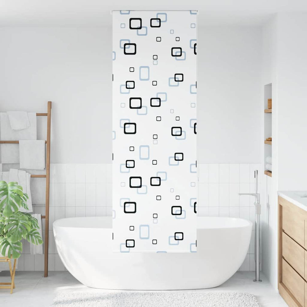 Vidaxl doucherolgordijn 80x240 cm stofbreedte 76 cm