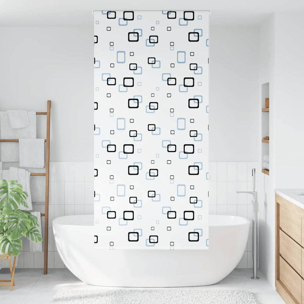 Vidaxl doucherolgordijn 90x240 cm stofbreedte 86 cm