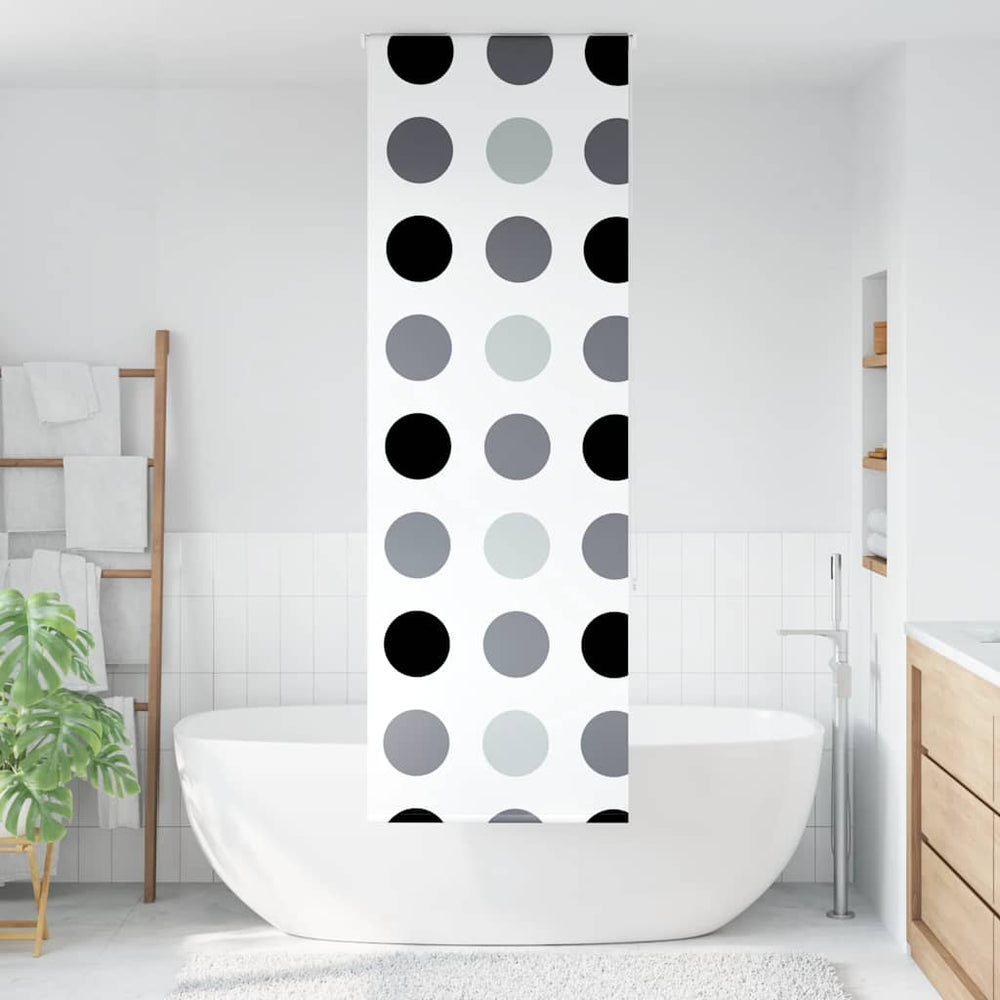 Vidaxl doucherolgordijn 70x240 cm stofbreedte 66 cm
