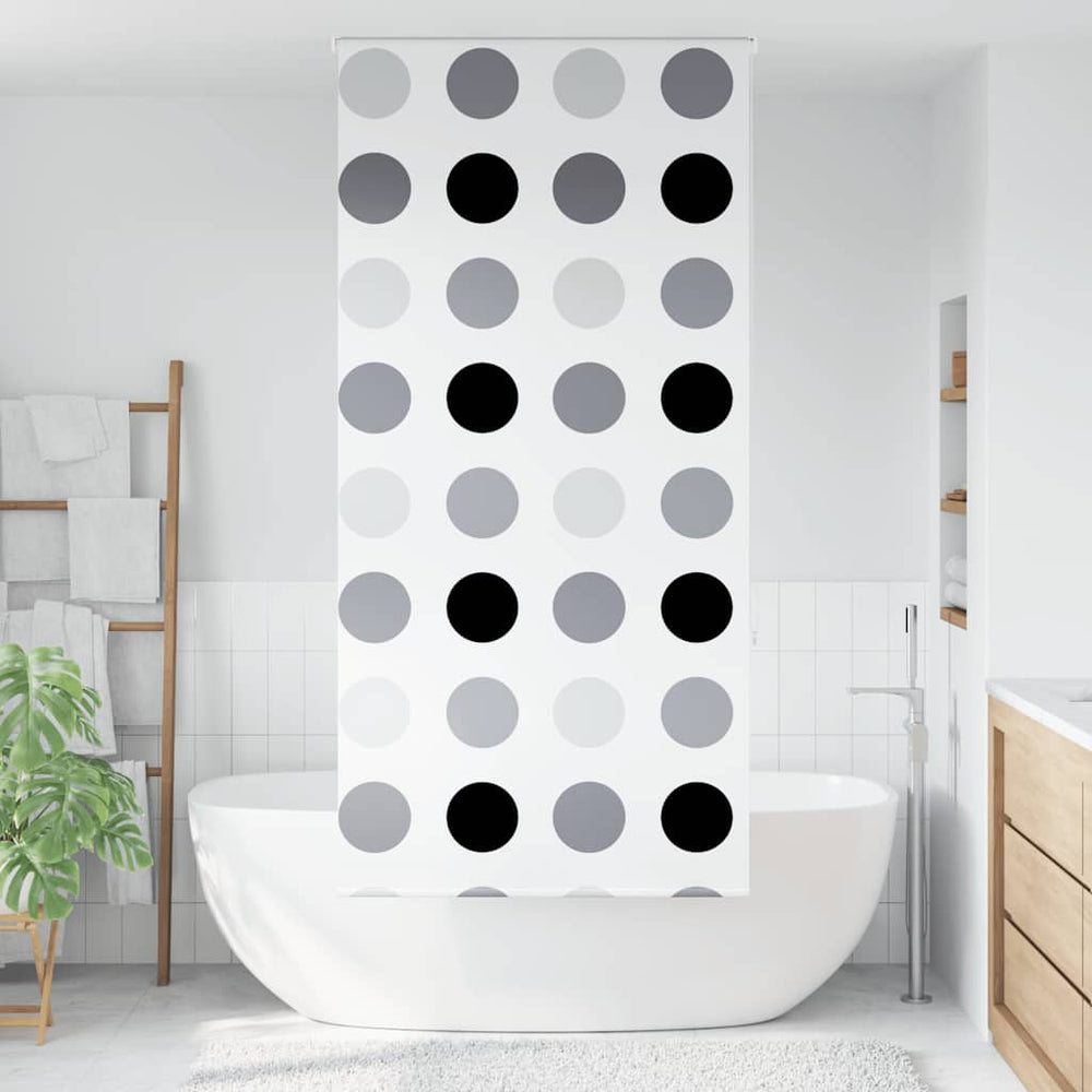 Vidaxl doucherolgordijn 110x240 cm stofbreedte 106 cm