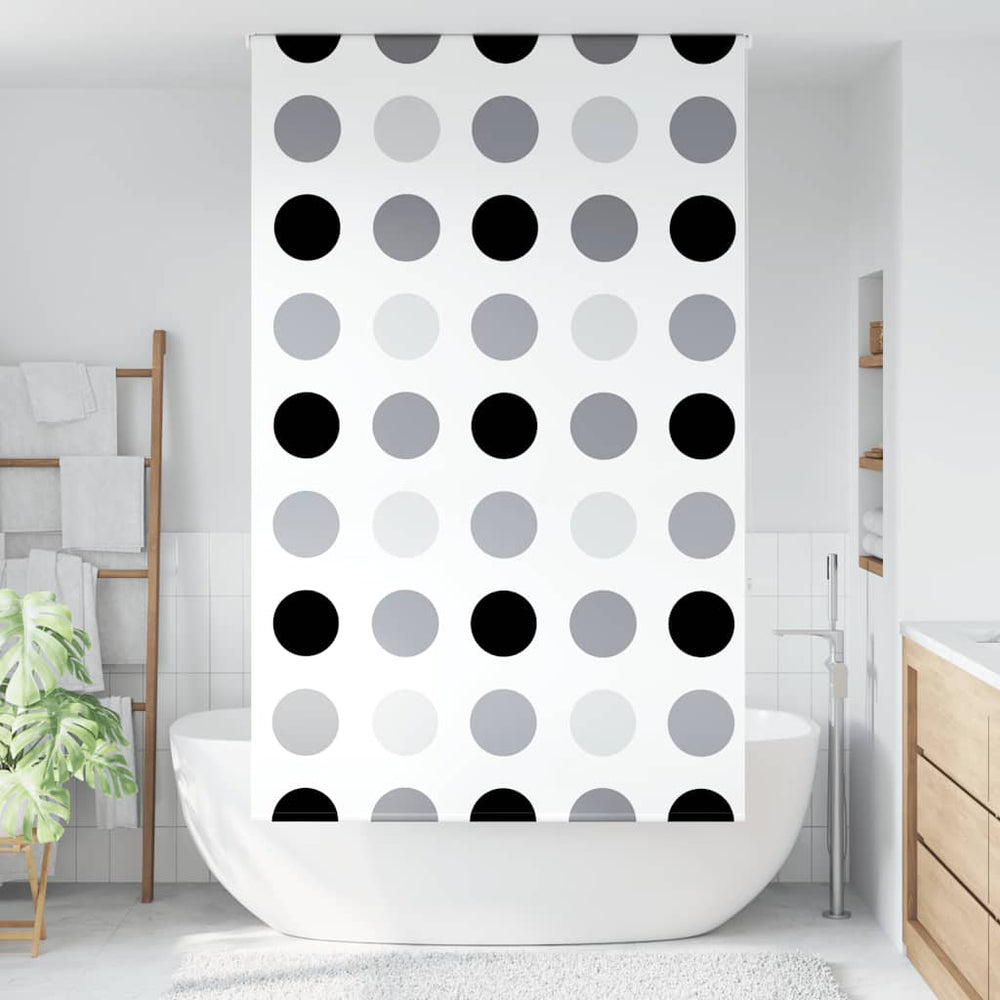 Vidaxl doucherolgordijn 140x240 cm stofbreedte 136 cm