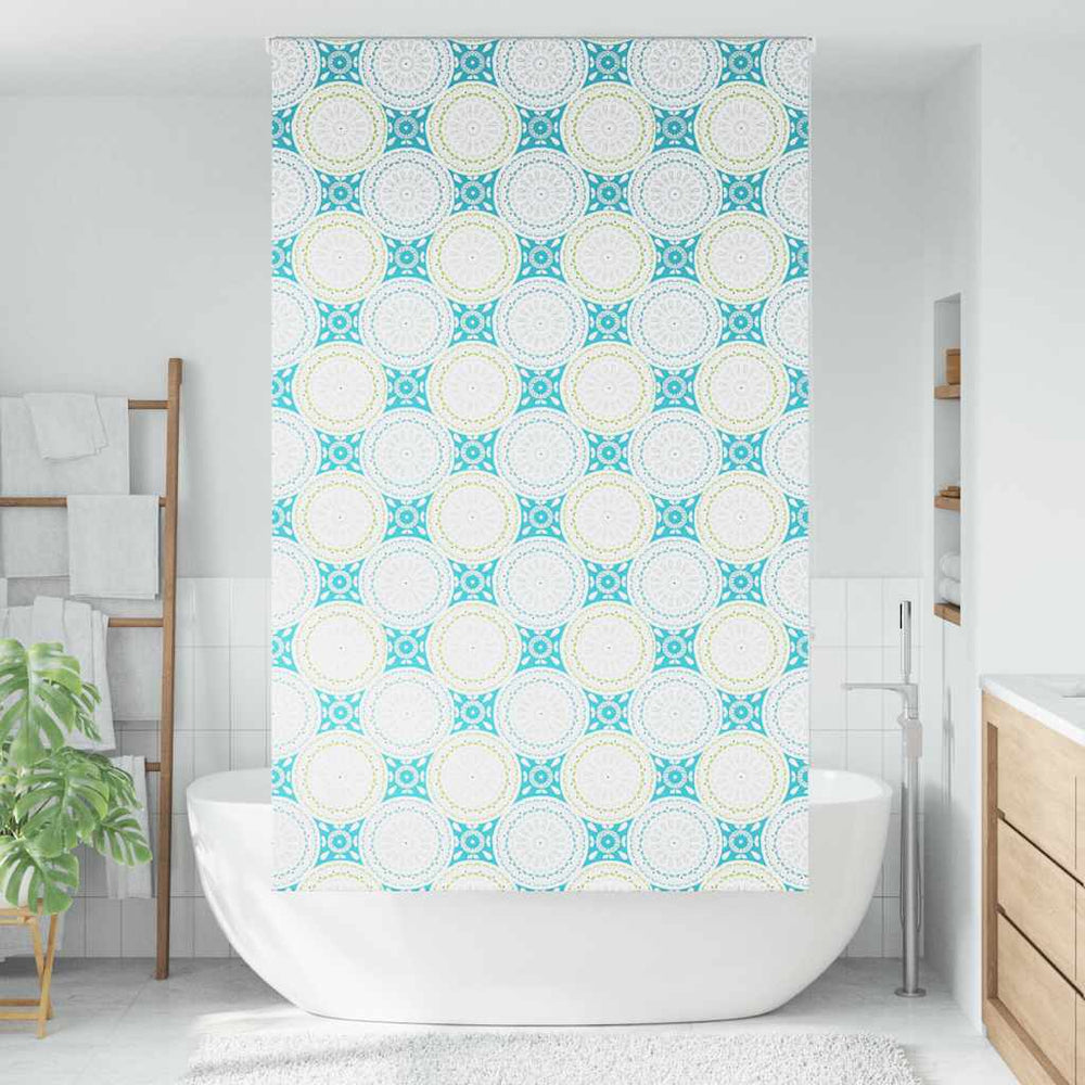 Vidaxl doucherolgordijn 130x240 cm stofbreedte 126 cm