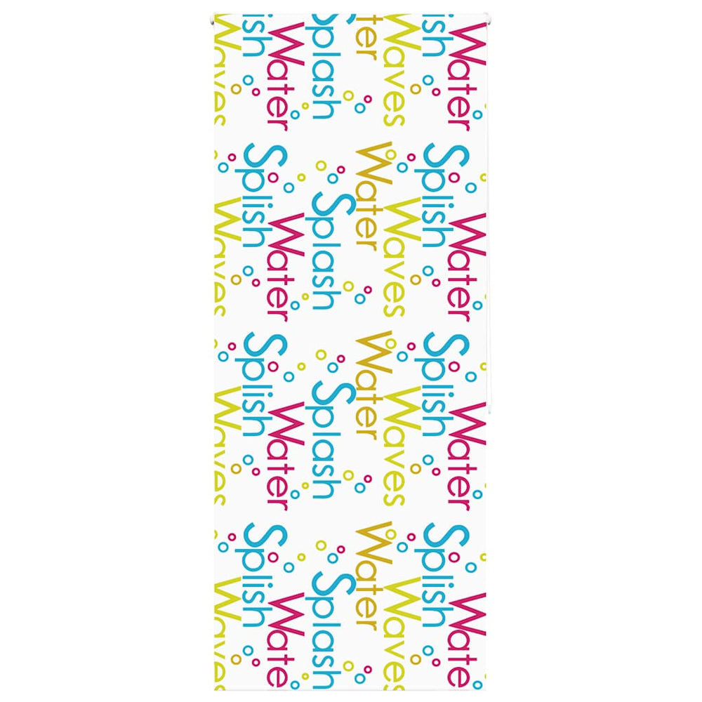 Vidaxl doucherolgordijn 100x240 cm stofbreedte 96 cm