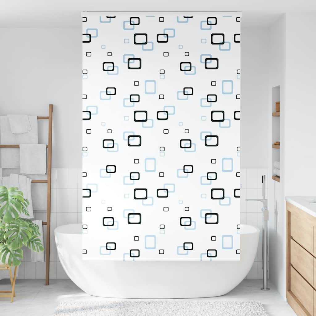 Vidaxl doucherolgordijn met cassette 130x240 cm stofbreedte 126 cm
