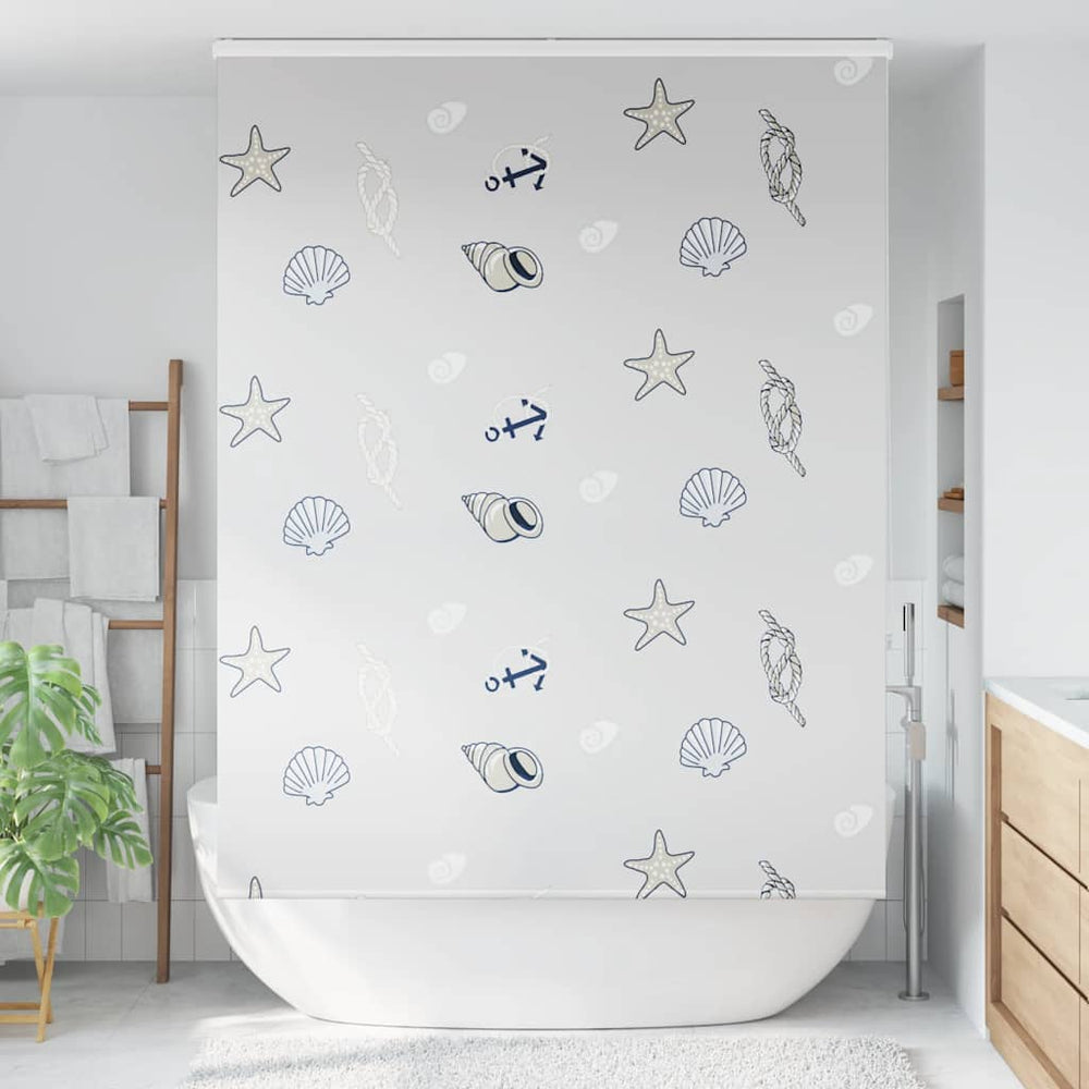 Vidaxl doucherolgordijn met cassette 150x240 cm stofbreedte 146 cm