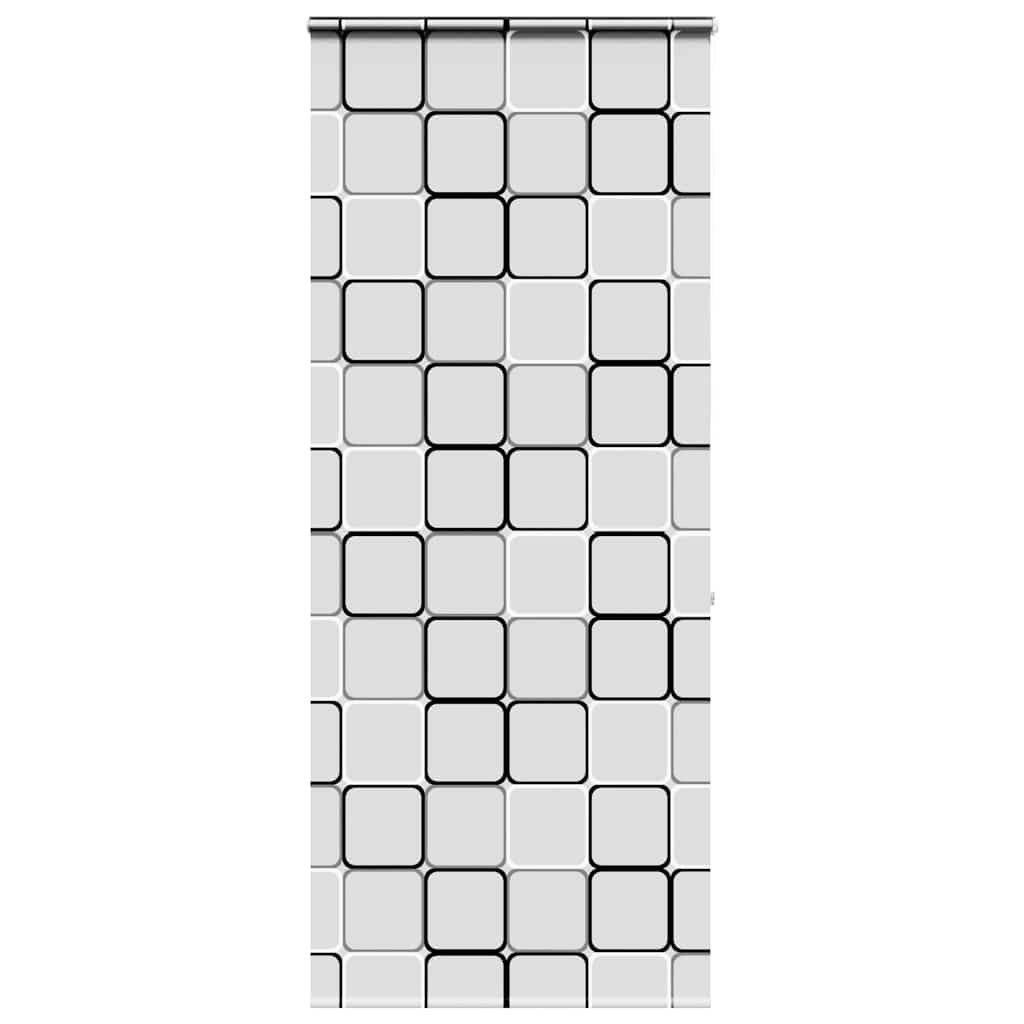 Vidaxl doucherolgordijn met cassette 90x240 cm stofbreedte 86 cm