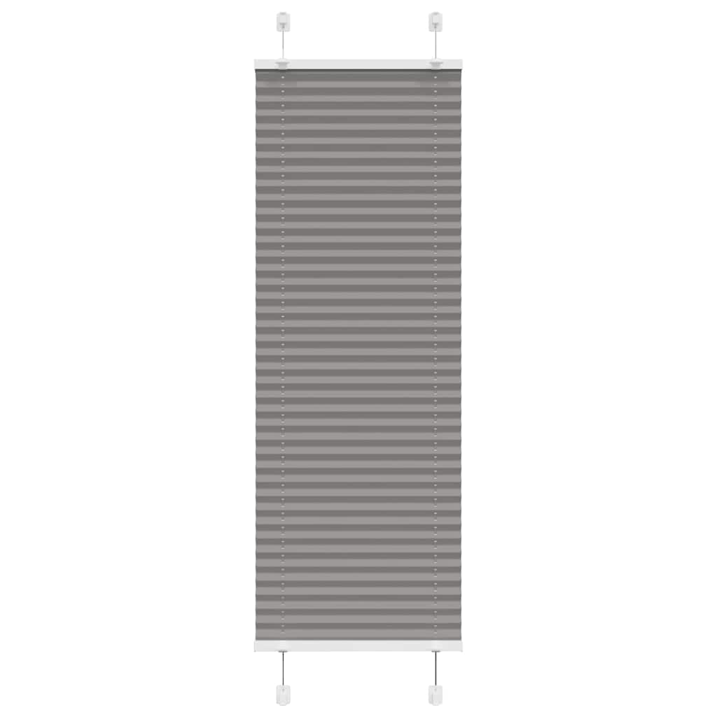 Vidaxl plissé rolgordijn 50x100 cm stofbreedte 49,4 cm antraciet