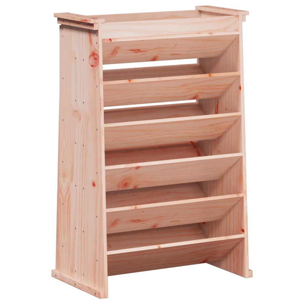VidaXL Kruidenbak 6-laags 69x40x101,5 cm massief douglashout