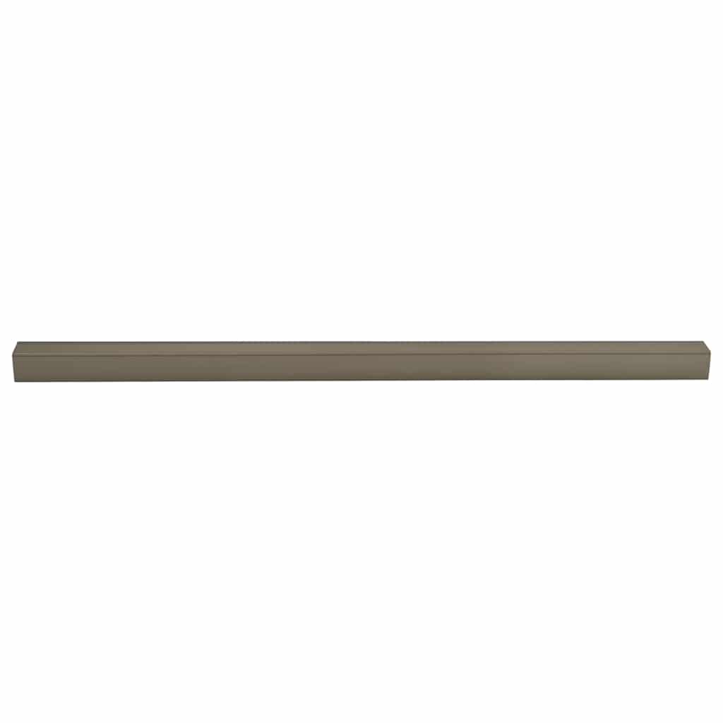 Vidaxl trapprofielen 10 pcs champagne 67 x 3 x 2 cm aluminium