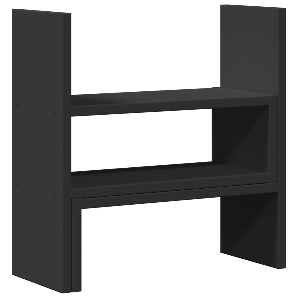 Vidaxl bureau-organizer 40x17x41 cm bewerkt hout zwart