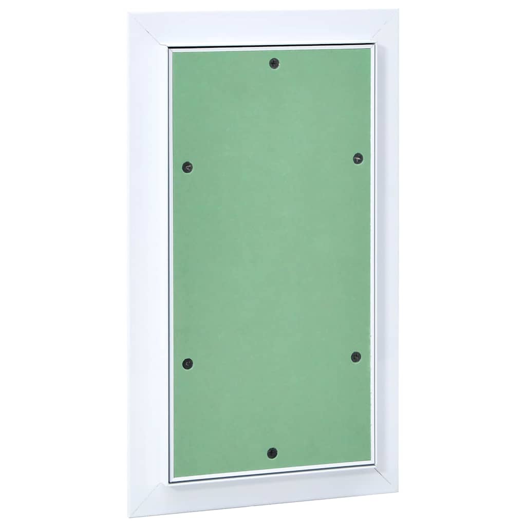 Vidaxl toegangs paneel groen en zilver 25 x 45 cm