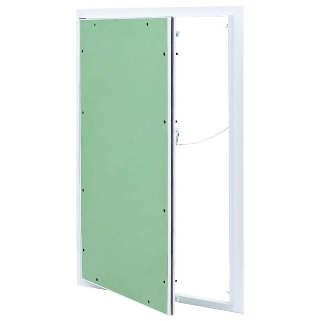 Vidaxl toegangs paneel groen en zilver 55 x 75 cm