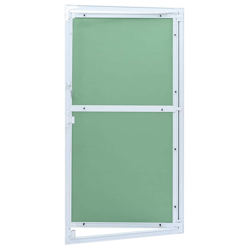 Vidaxl toegangs paneel groen en zilver 55 x 105 cm