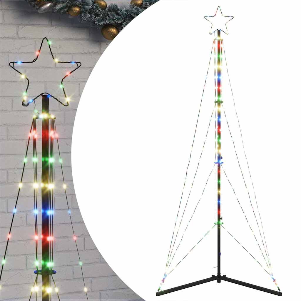 Vidaxl led-kerstboom 363 leds cartoon 182 cm