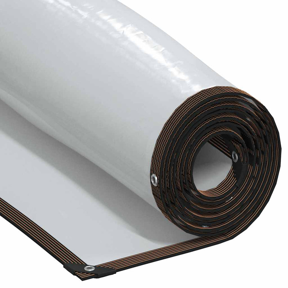 Vidaxl plantenafdekking met zeilringen 1x4 m polyethyleen