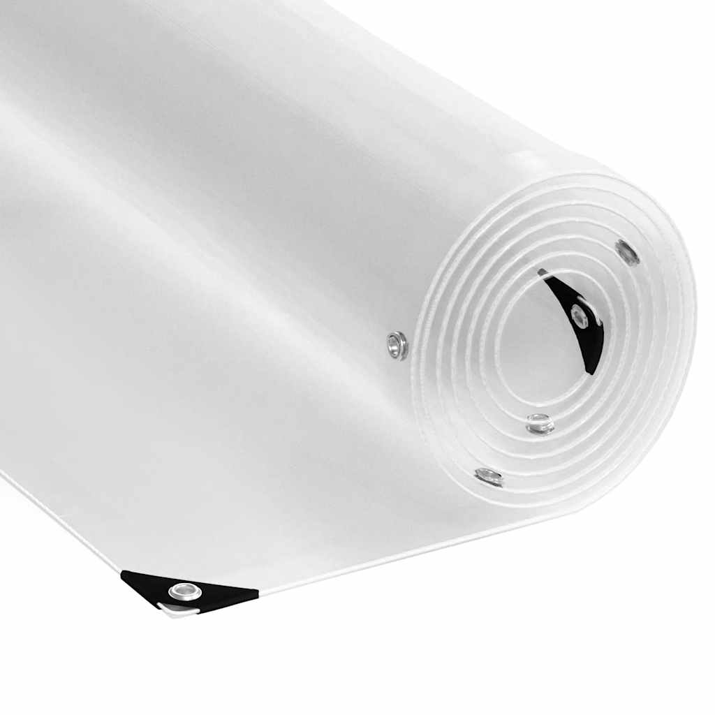 Vidaxl plantenafdekking met zeilringen 3x8 m pvc