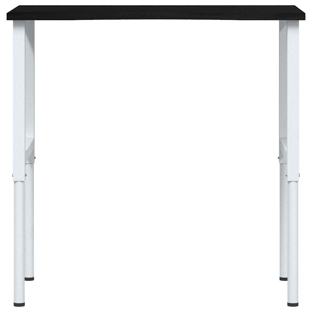 Vidaxl werkbank 100x60x(71,5-98) cm eikenhout donkerbruin