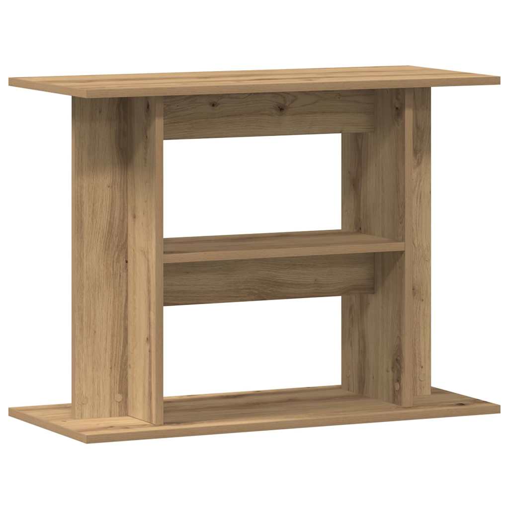 Vidaxl aquariumstandaard artisan eikenhout 80x35x60 cm
