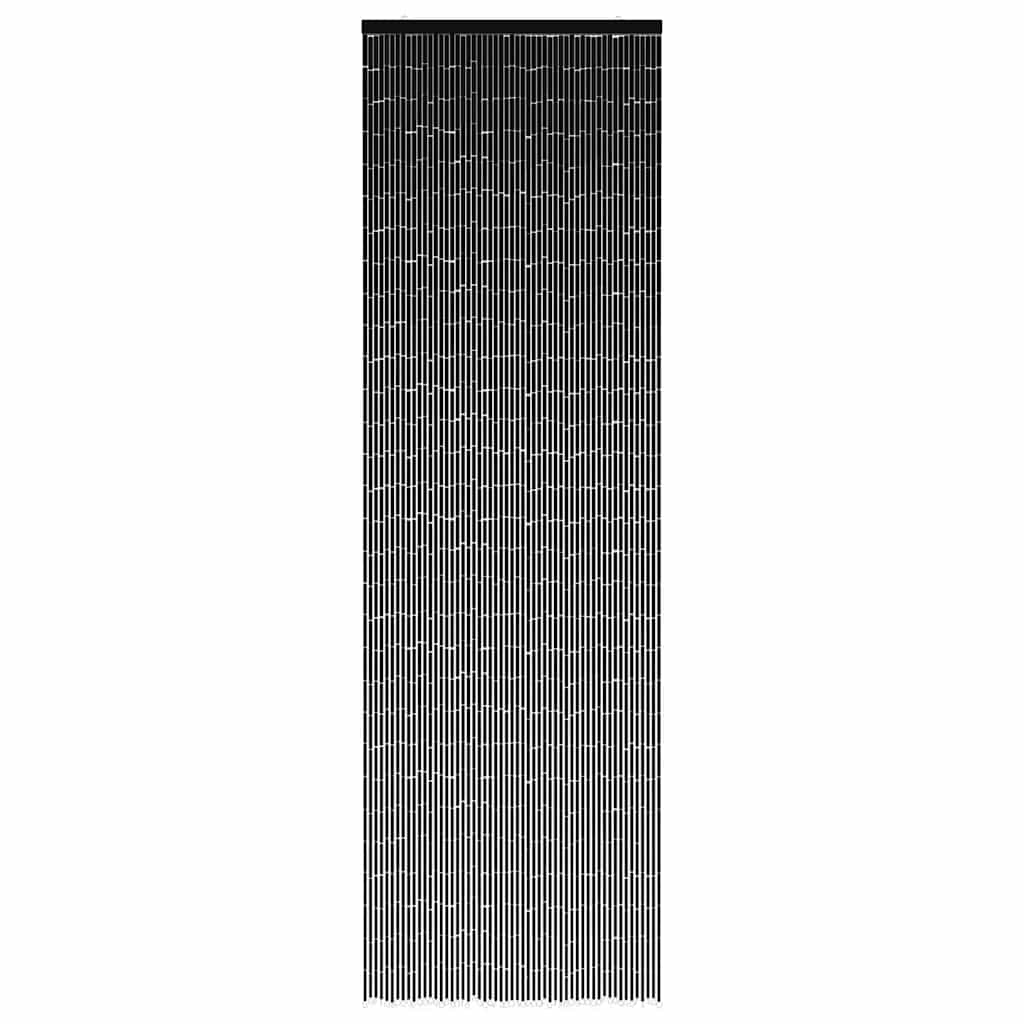Vidaxl insectengordijn 56x185 cm bamboe donkergrijs