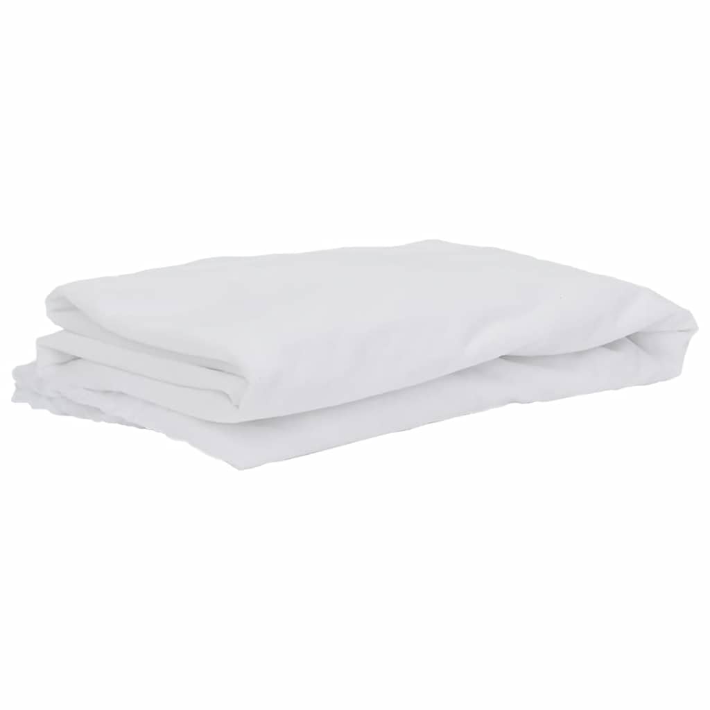 Vidaxl matrasbeschermer waterdicht 90x190 cm wit