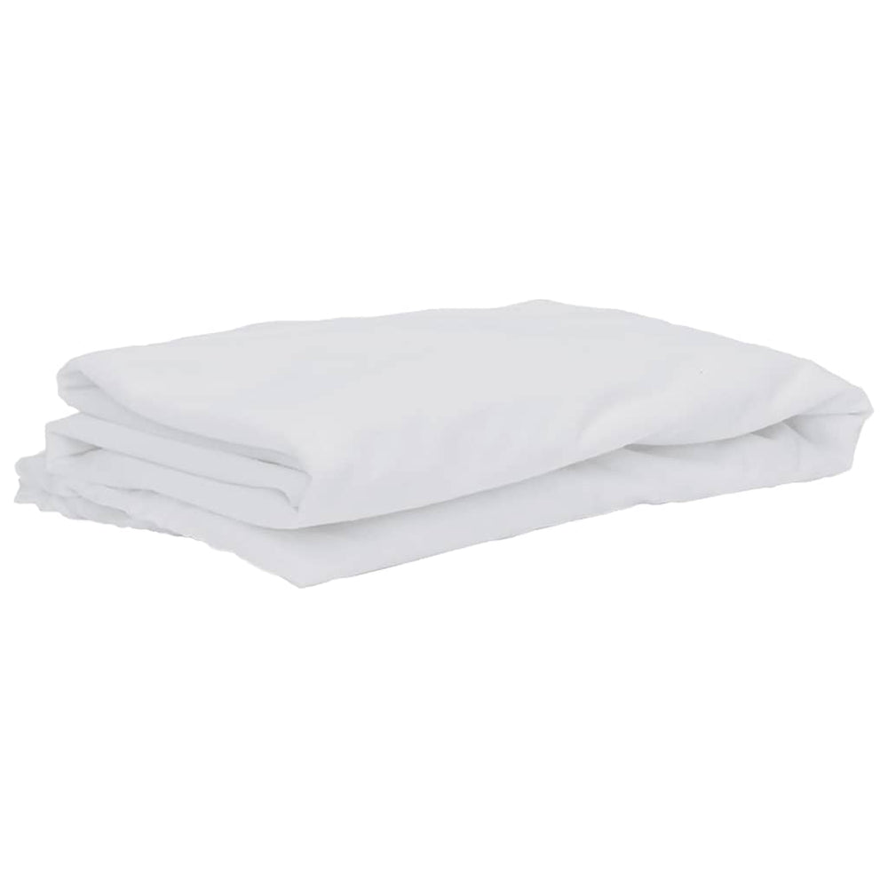 Vidaxl matrasbeschermer waterdicht 80x200 cm wit