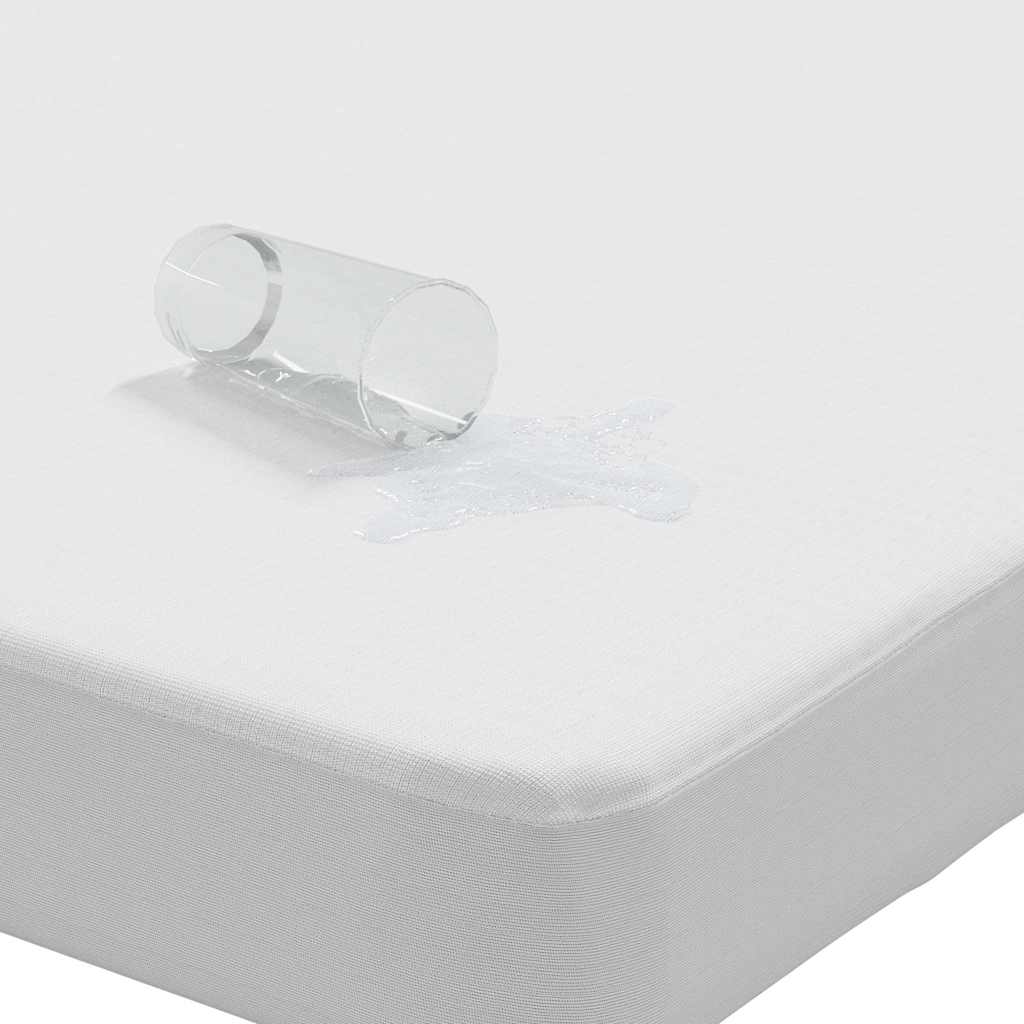 Vidaxl matrasbeschermer waterdicht 120x220 cm wit