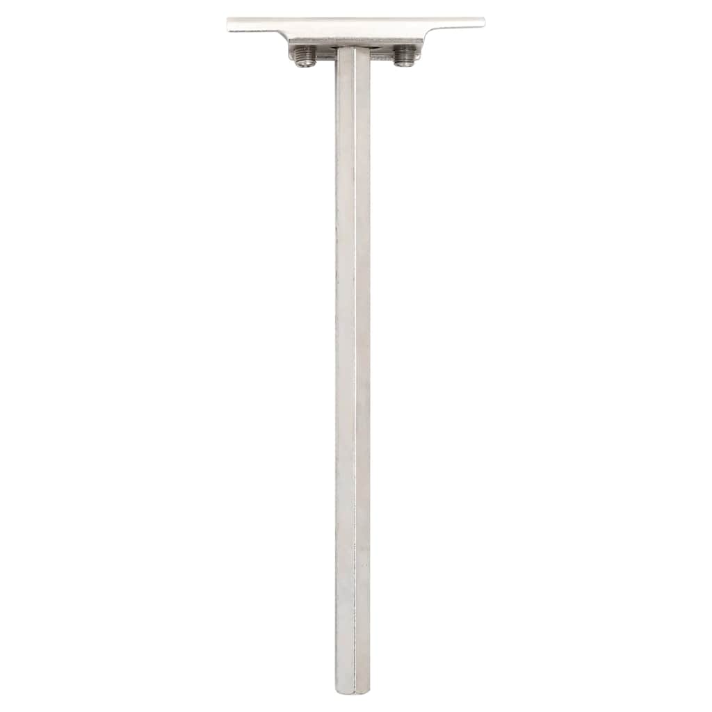 Vidaxl zwevende plankdragers 12st onzichtbaar ø12x200 mm koolstofstaal