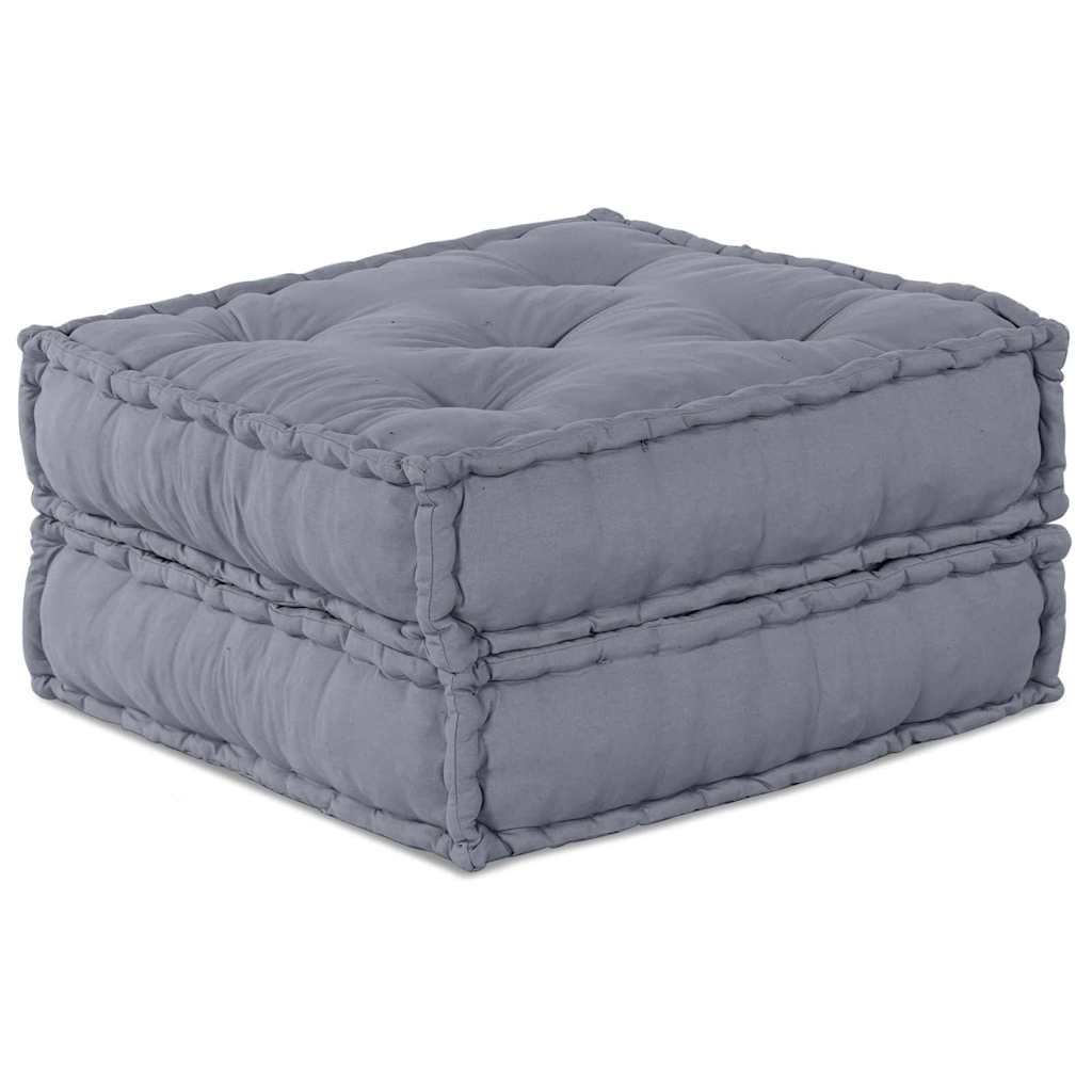 Vidaxl modulair bank 2 pcs grijs 140 x 70 x 36 cm stof