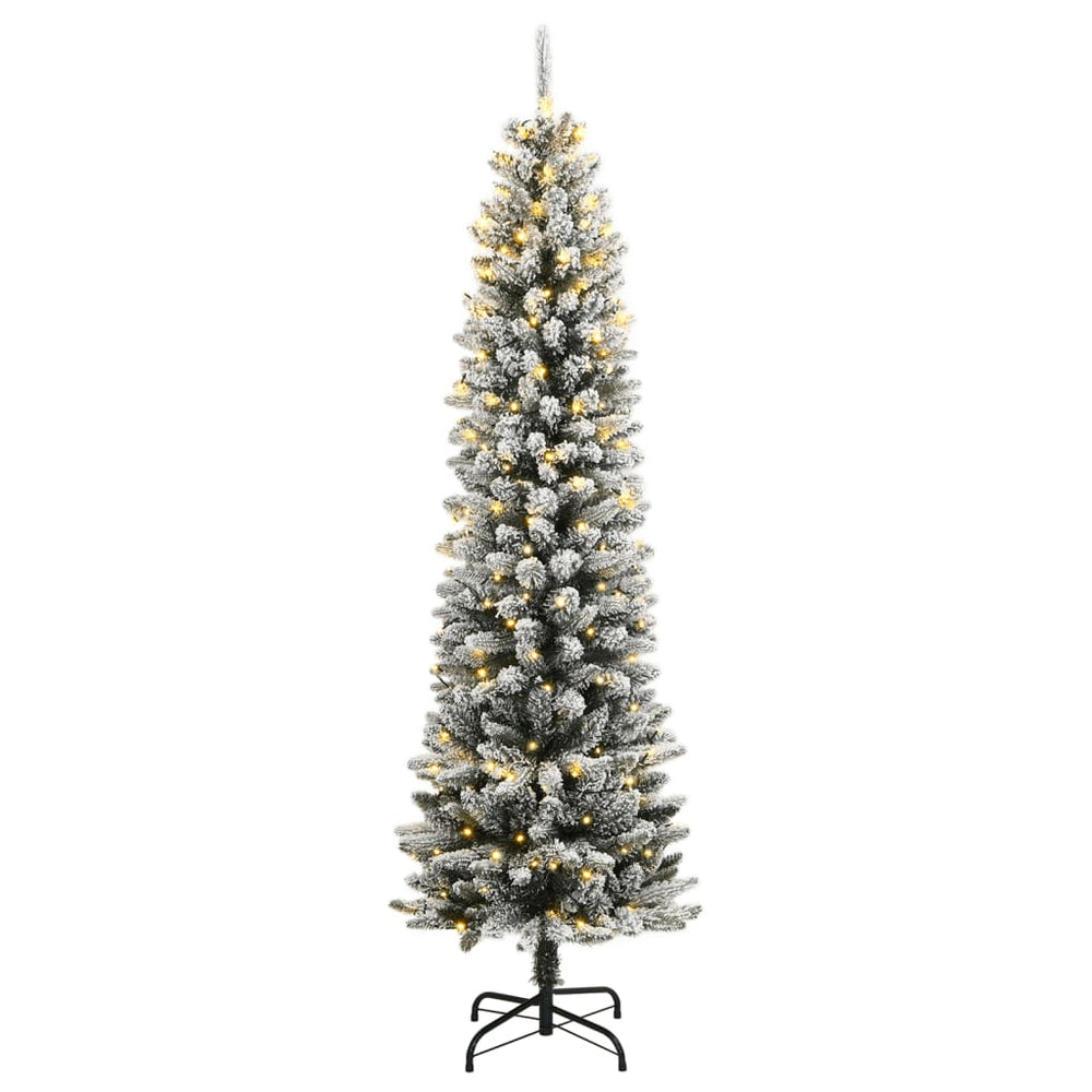 Vidaxl kunstkerstboom met 300 led's en sneeuw 240 cm
