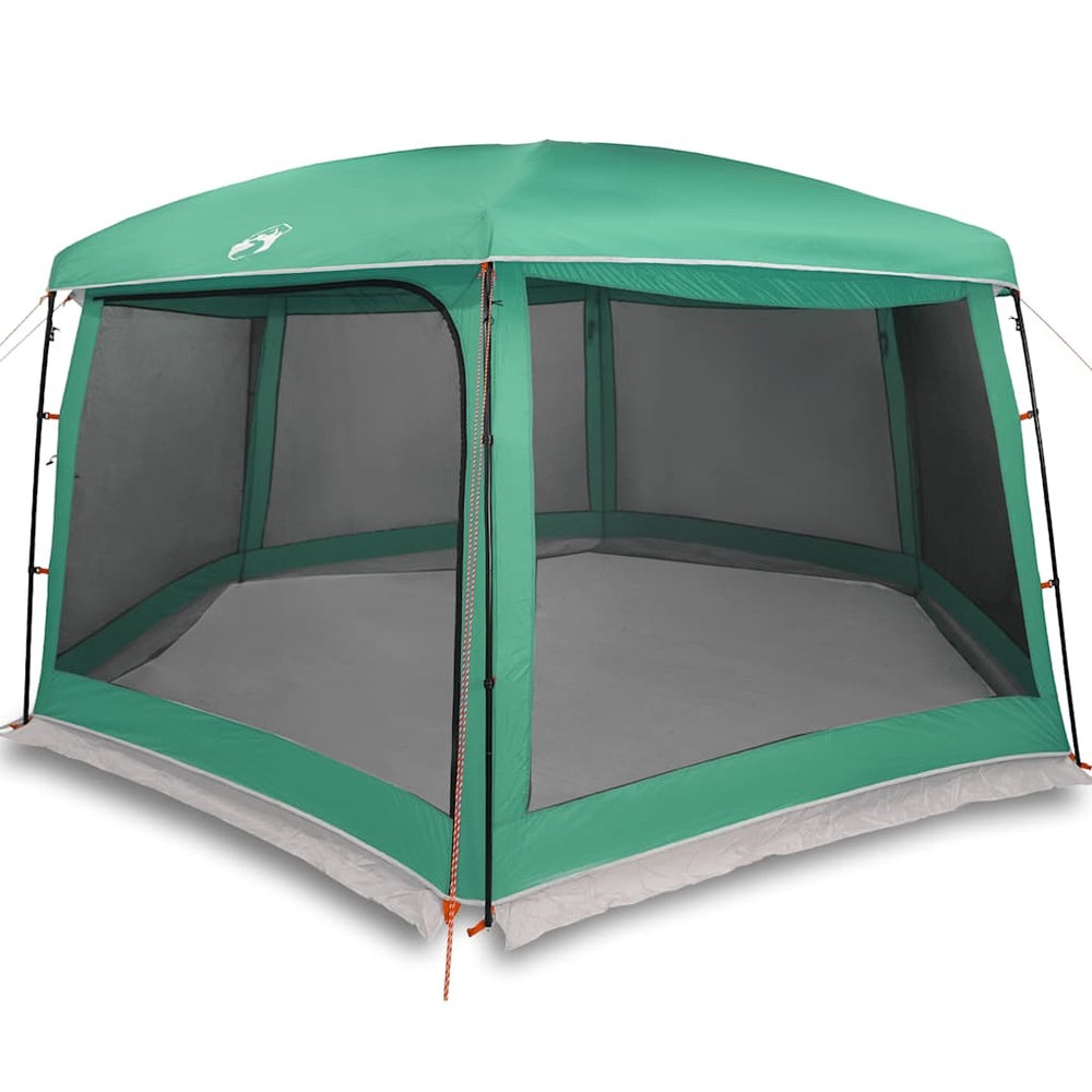 Vidaxl zwembadtent uitneembare buiten- gaaswanden 670x590 cm zeegroen