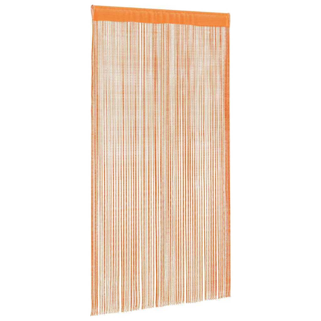 Vidaxl koordgordijnen 2 st 100x250 cm oranje