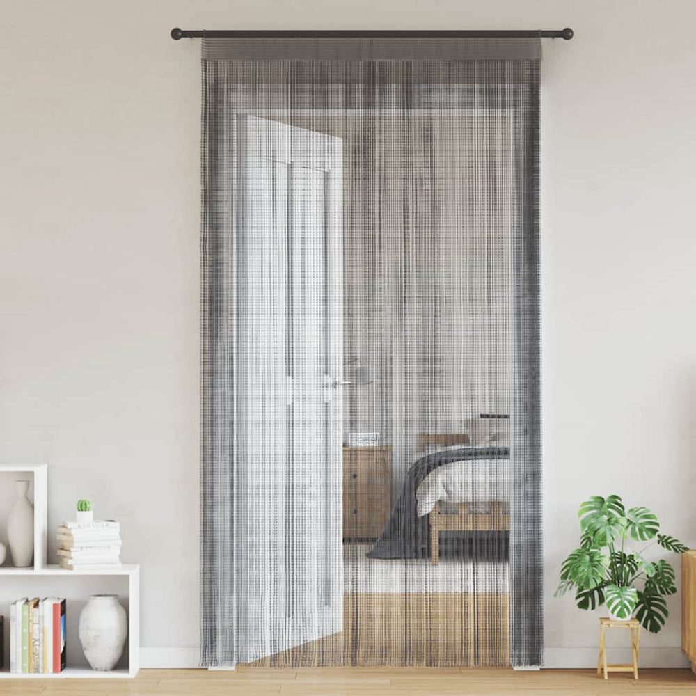 Vidaxl draadgordijnen 2 st antraciet 100x250 cm
