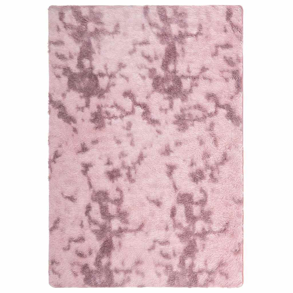 Vidaxl hoogpolig vloerkleed navarra 200x290 cm polyester stoffig roze
