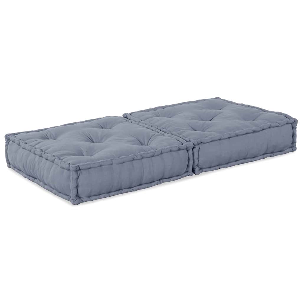 Vidaxl modulair bank grijs 70 x 70 x 36 cm stof