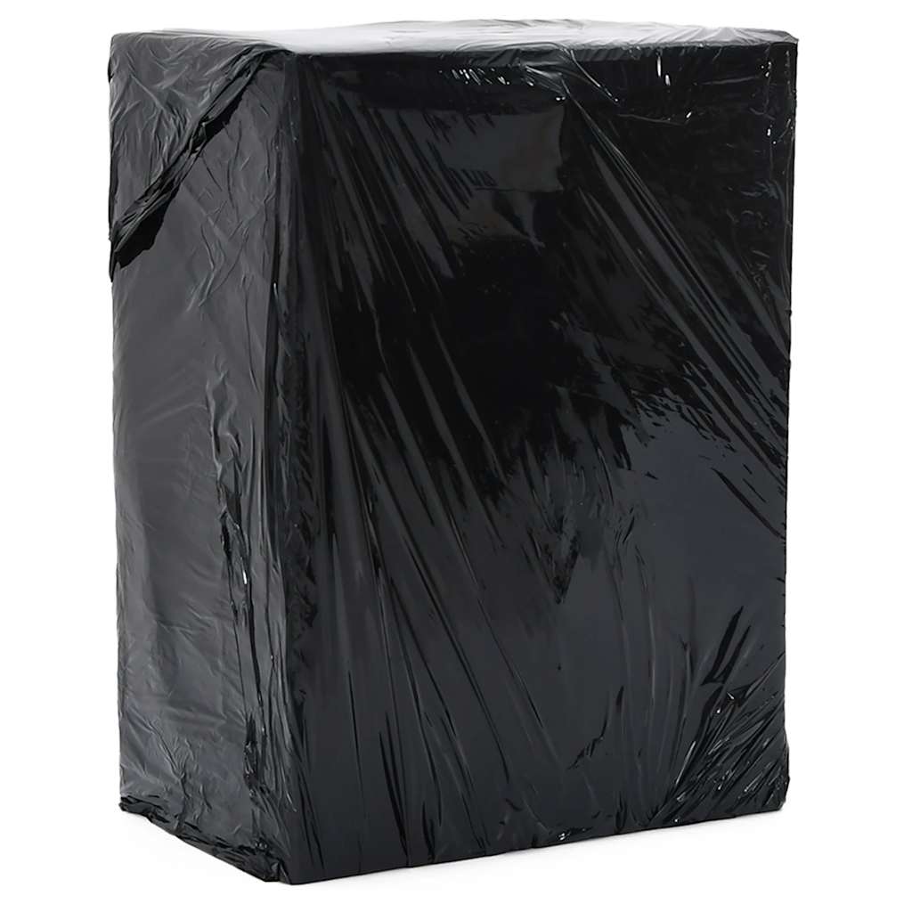 Vidaxl stretchfilm 2 st 17 μm 50 cm x 300 m zwart