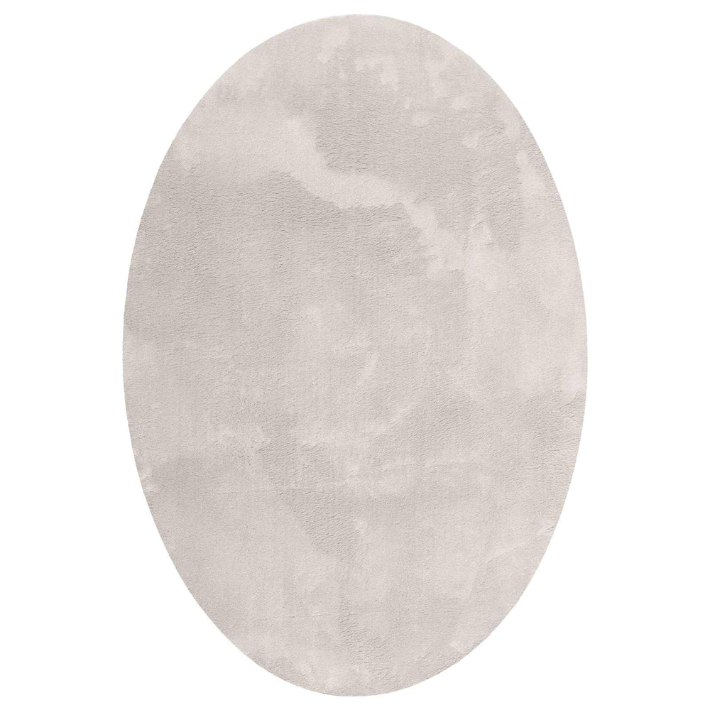 Vidaxl vloerkleden ovaal huarte zand 120 x 170 cm 100% polyester