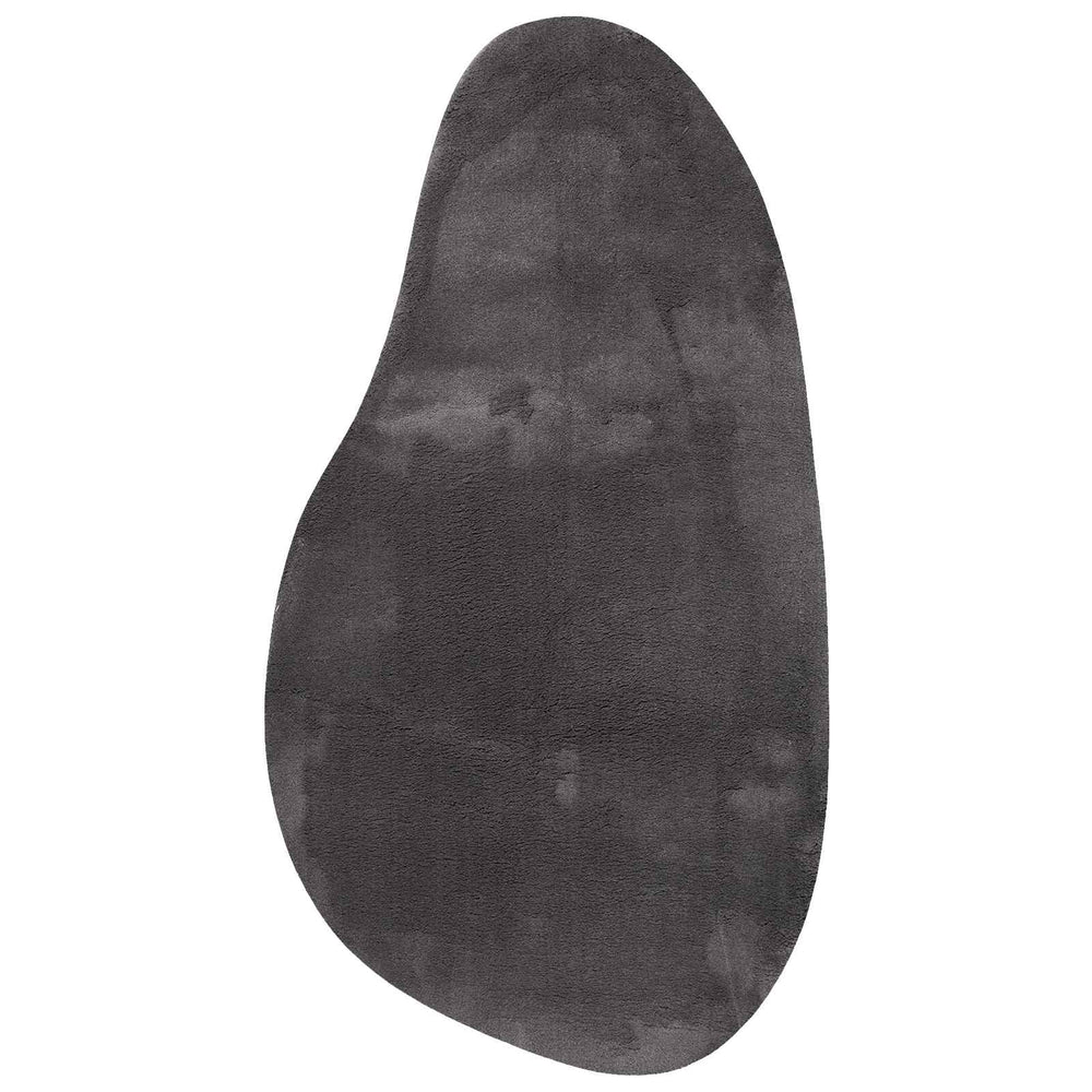 Vidaxl vloerkleden huarte antraciet 80 x 150 cm polyester