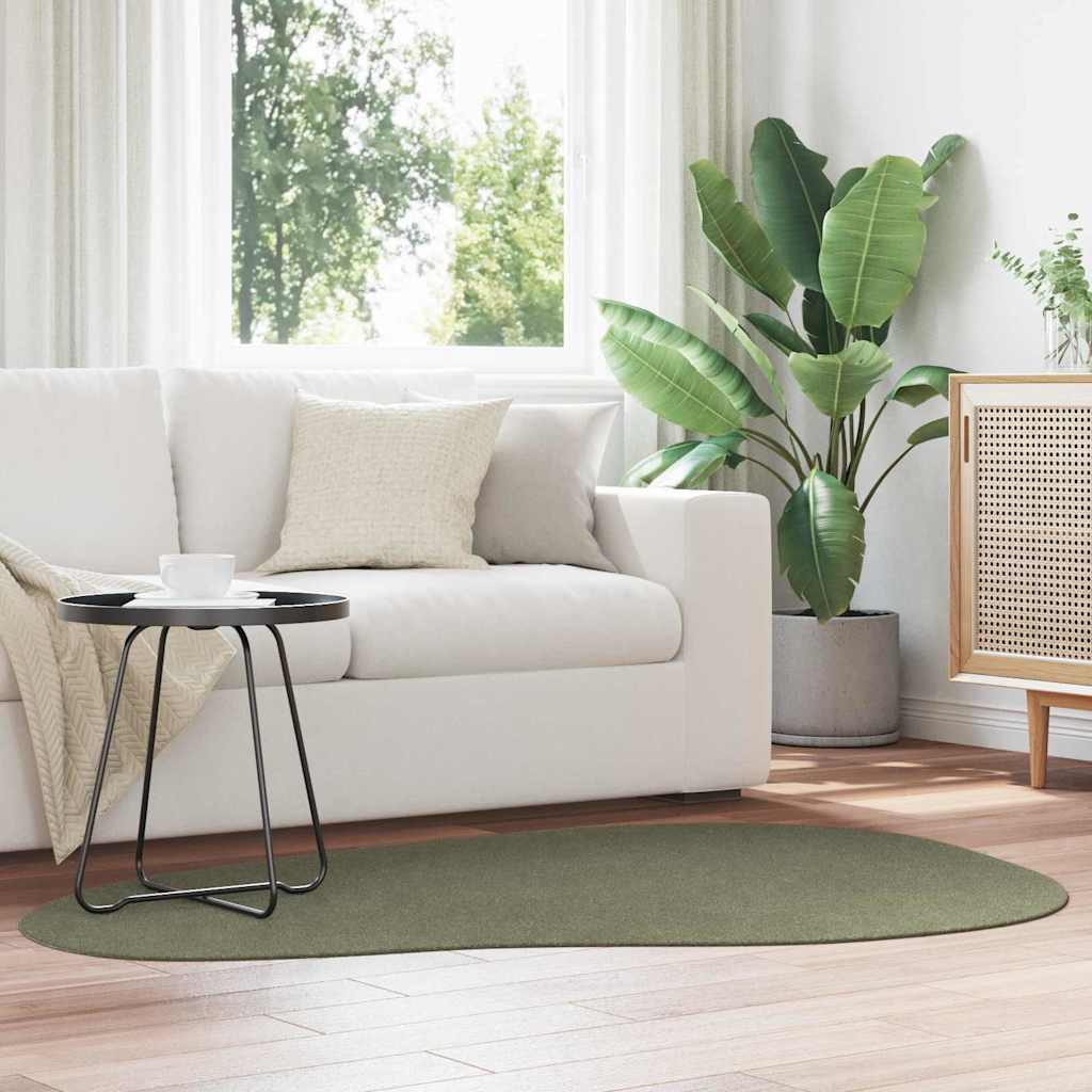 Vidaxl vloerkleden huarte bosgroen 120 x 170 cm polyester
