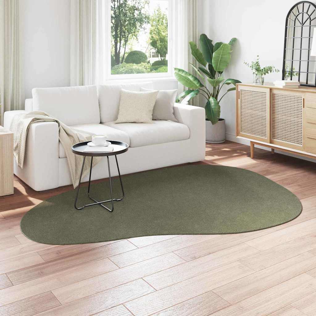 Vidaxl vloerkleden huarte bosgroen 160 x 230 cm polyester
