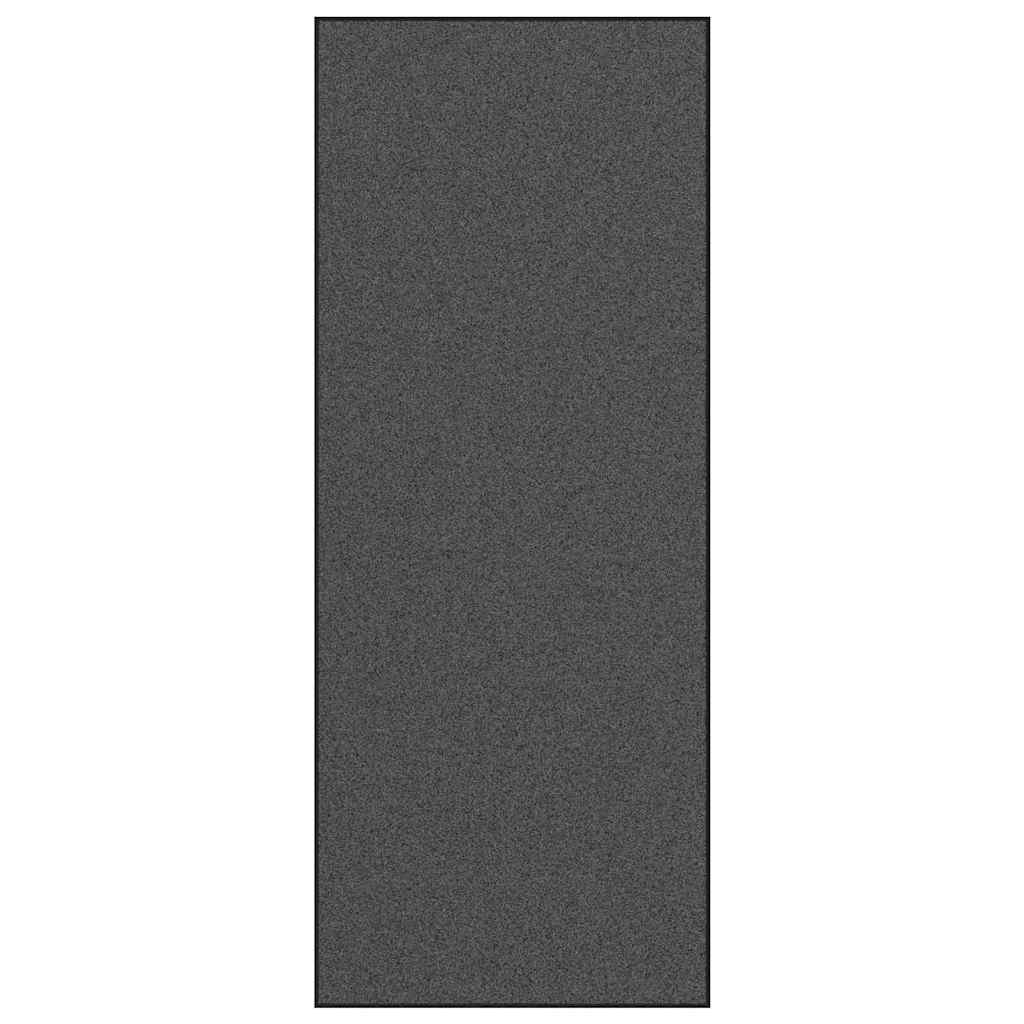 Vidaxl deurmat anders antraciet en zwart 120 x 300 cm polyamide en pvc