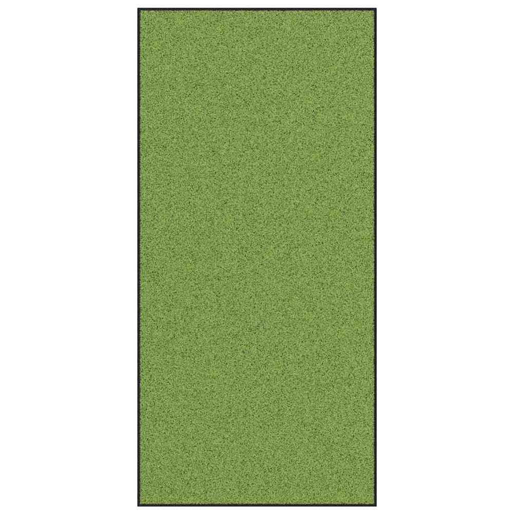 Vidaxl deurmat anders groen en zwart 120 x 250 cm polyamide en pvc
