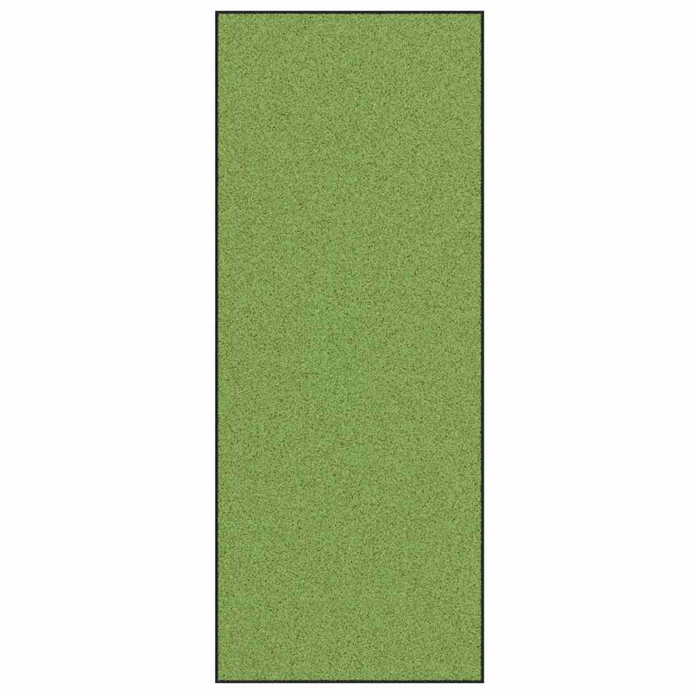 Vidaxl deurmat anders groen en zwart 120 x 300 cm polyamide en pvc