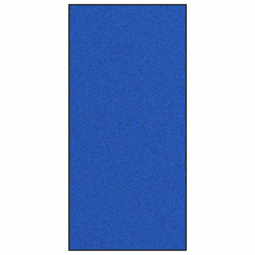Vidaxl deurmat anders blauw en zwart 120 x 250 cm polyamide en pvc