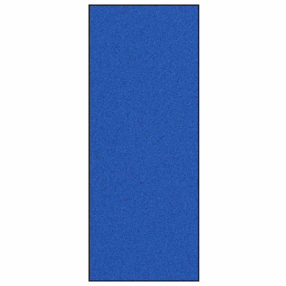 Vidaxl deurmat anders blauw en zwart 120 x 300 cm polyamide en pvc