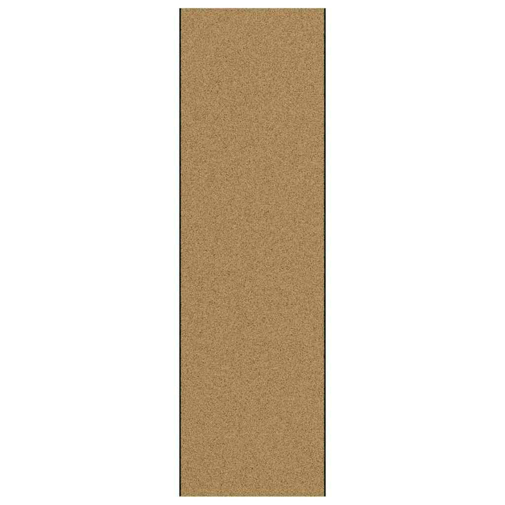 Vidaxl deurmat anders crème en zwart 120 x 400 cm polyamide en pvc
