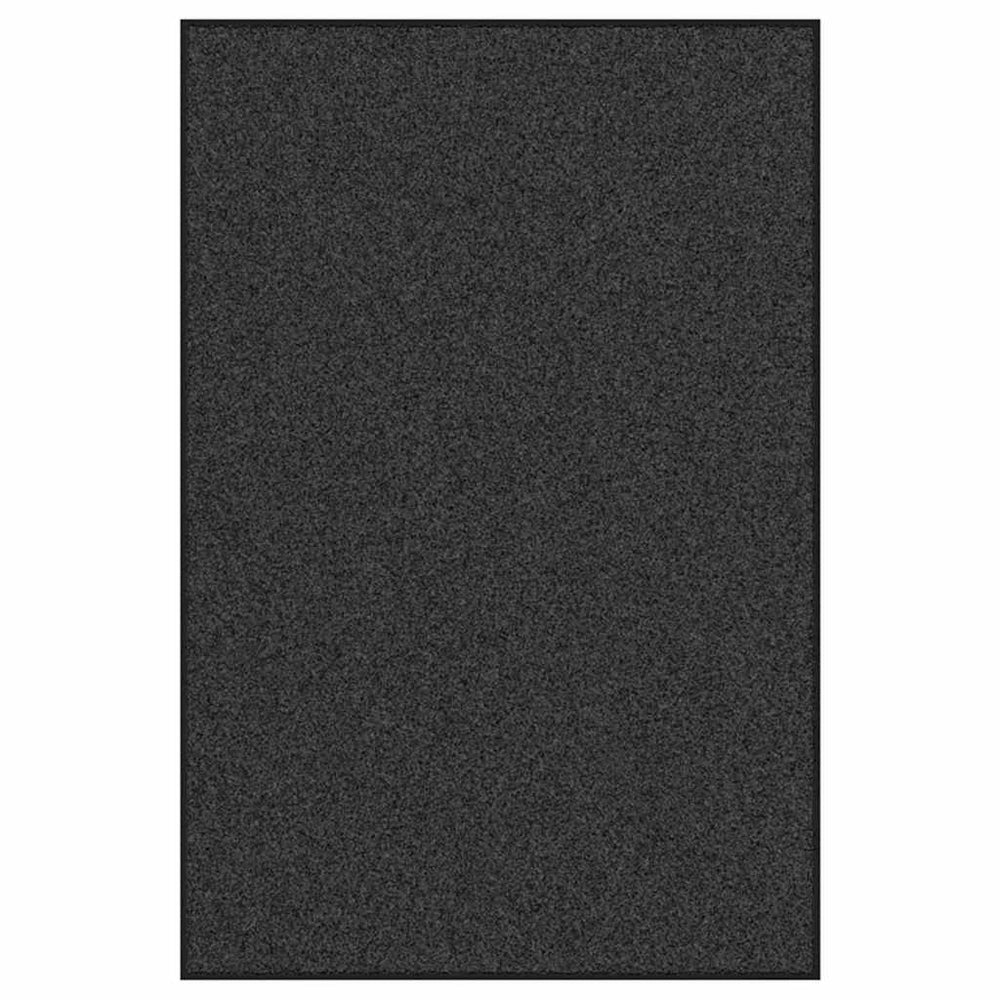 Vidaxl deurmat antraciet en zwart 120 x 180 cm polypropyleen en vinyl