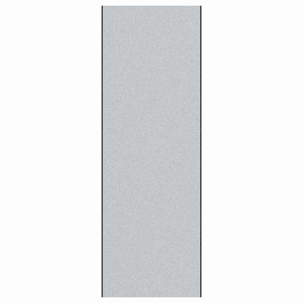 Vidaxl deurmat grijs en zwart 120 x 350 cm polypropyleen en vinyl